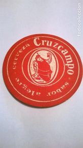 Colecionismo de cervejas: Posavaso cerveza cruzcampo